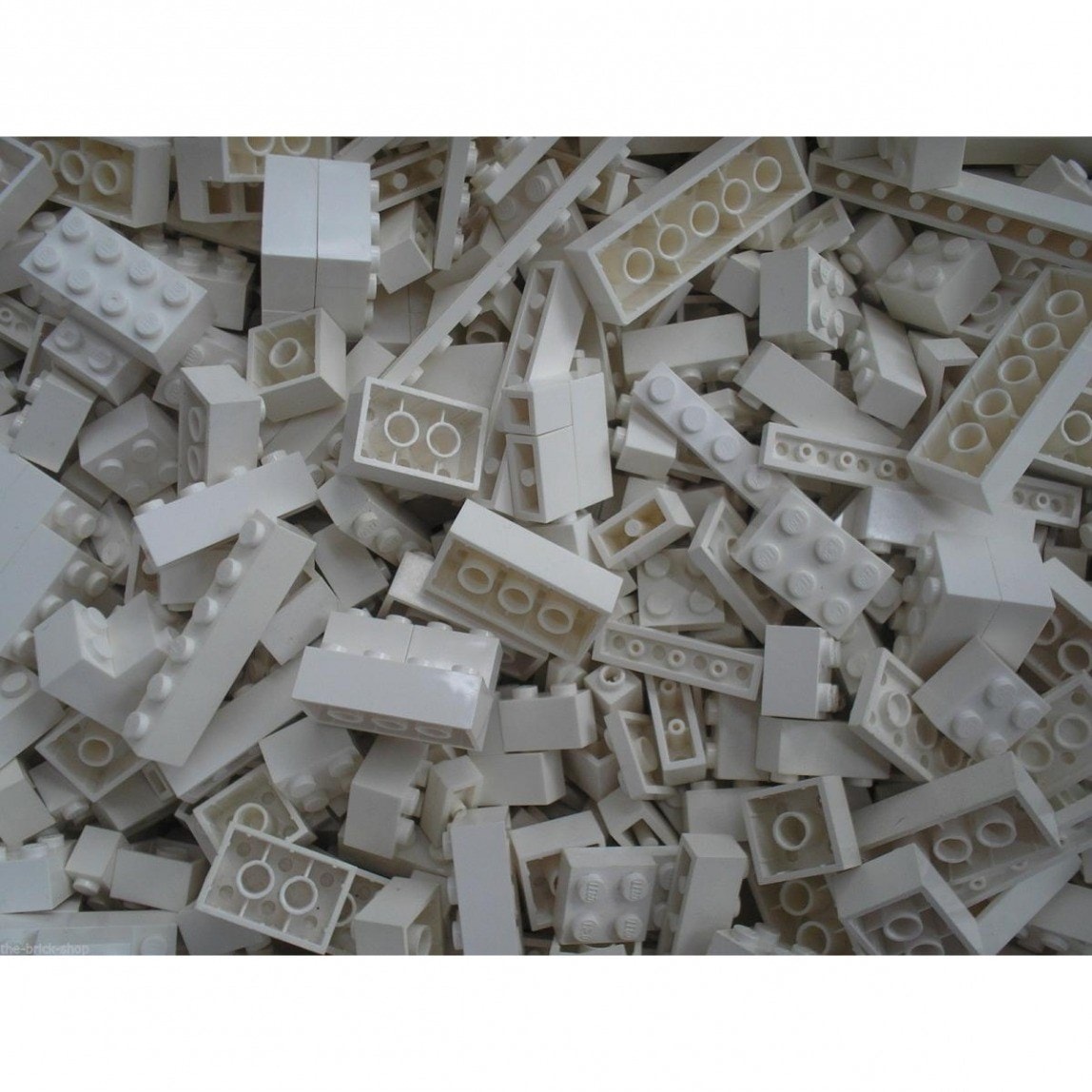 Lego Q-Bricks Briques en vrac QBricks Blanc 500grammes
