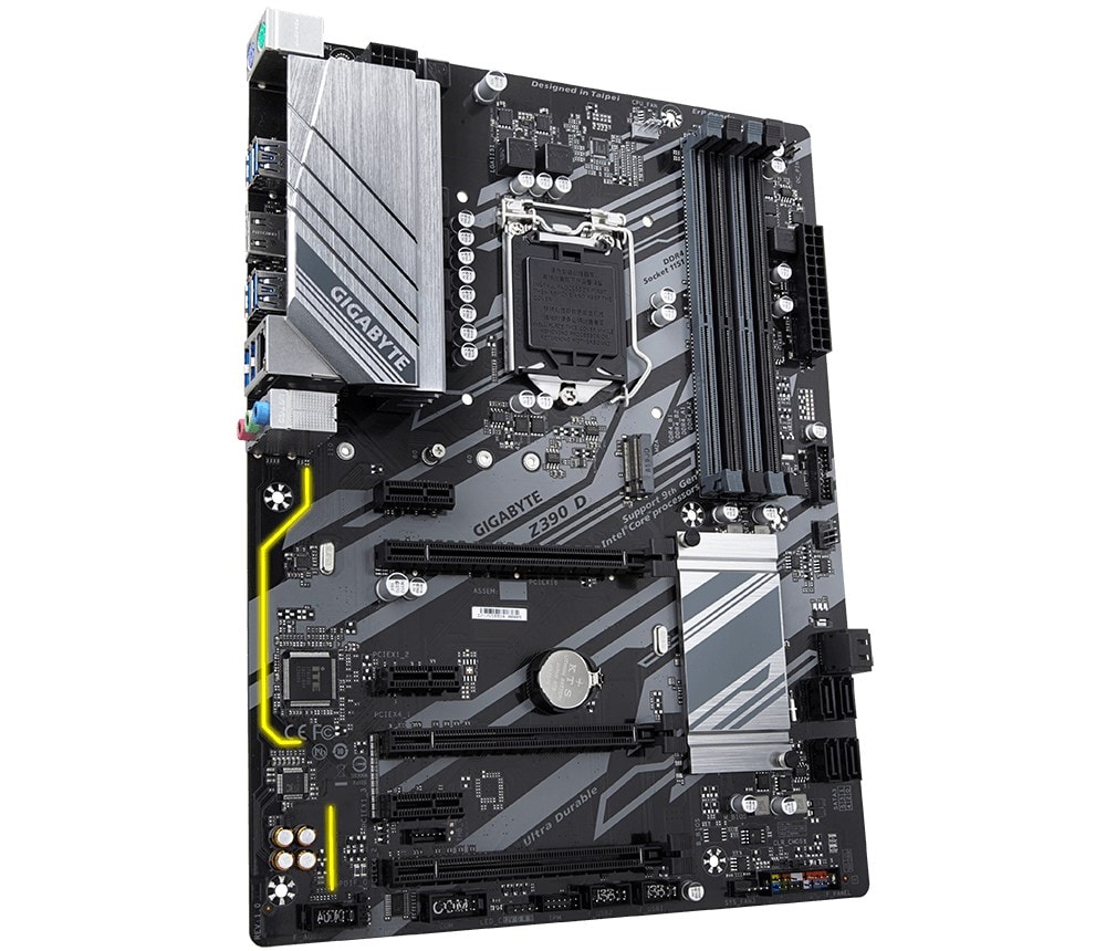 Gigabyte z390 d совместимость с процессорами