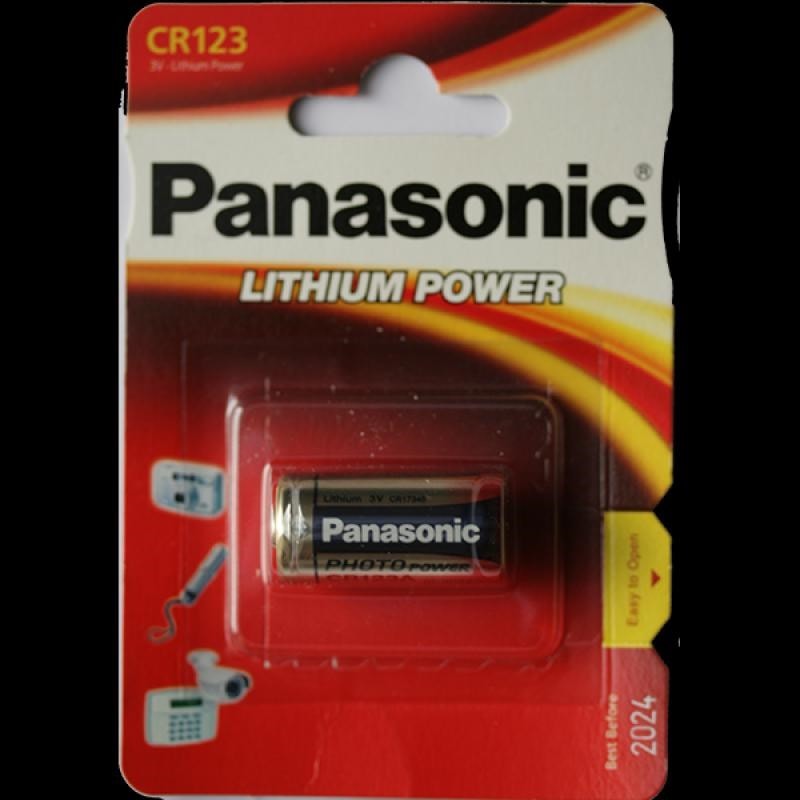Pile CR123 Panasonic x1