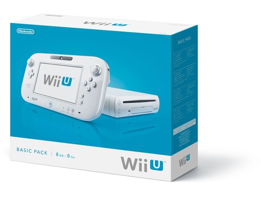 Naar behoren Erfgenaam etnisch Console Wii U NINTENDO 8 GB Basic Pack Blanc Pas Cher - UBALDI.com