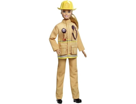 Habit barbie - poupée et mini-poupée - tenue de pompier - mattel -  Accessoire poupée - Achat & prix