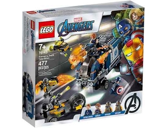 Lego® marvel super heroes™ 76143 -l'attaque du camion des avengers LEGO Pas  Cher 