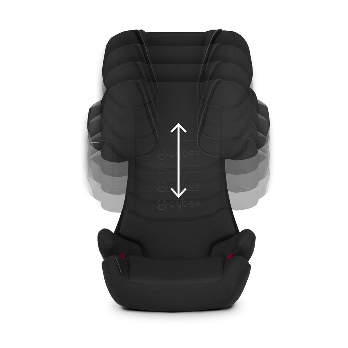 Siège auto solution x2-fix pure black CYBEX Pas Cher - UBALDI.com