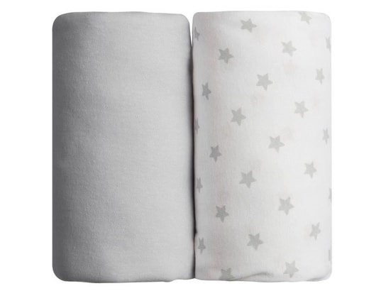 Drap Housse Bébé 70x140 Cm - Double Gaze De Coton - Taupe - Bonnets 17 Cm - OEKO-TEX - Babycalin