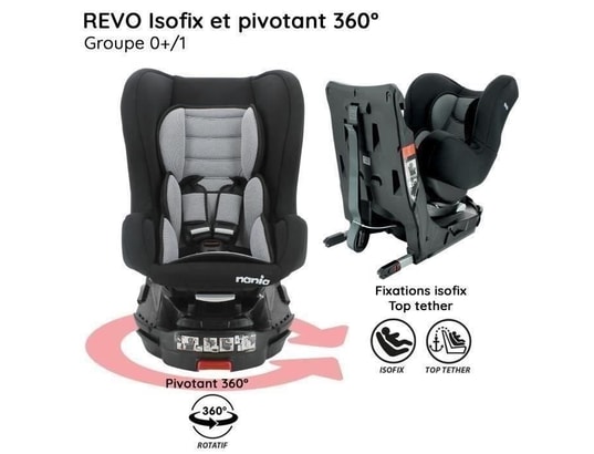 siege auto isofix pivotant pas cher