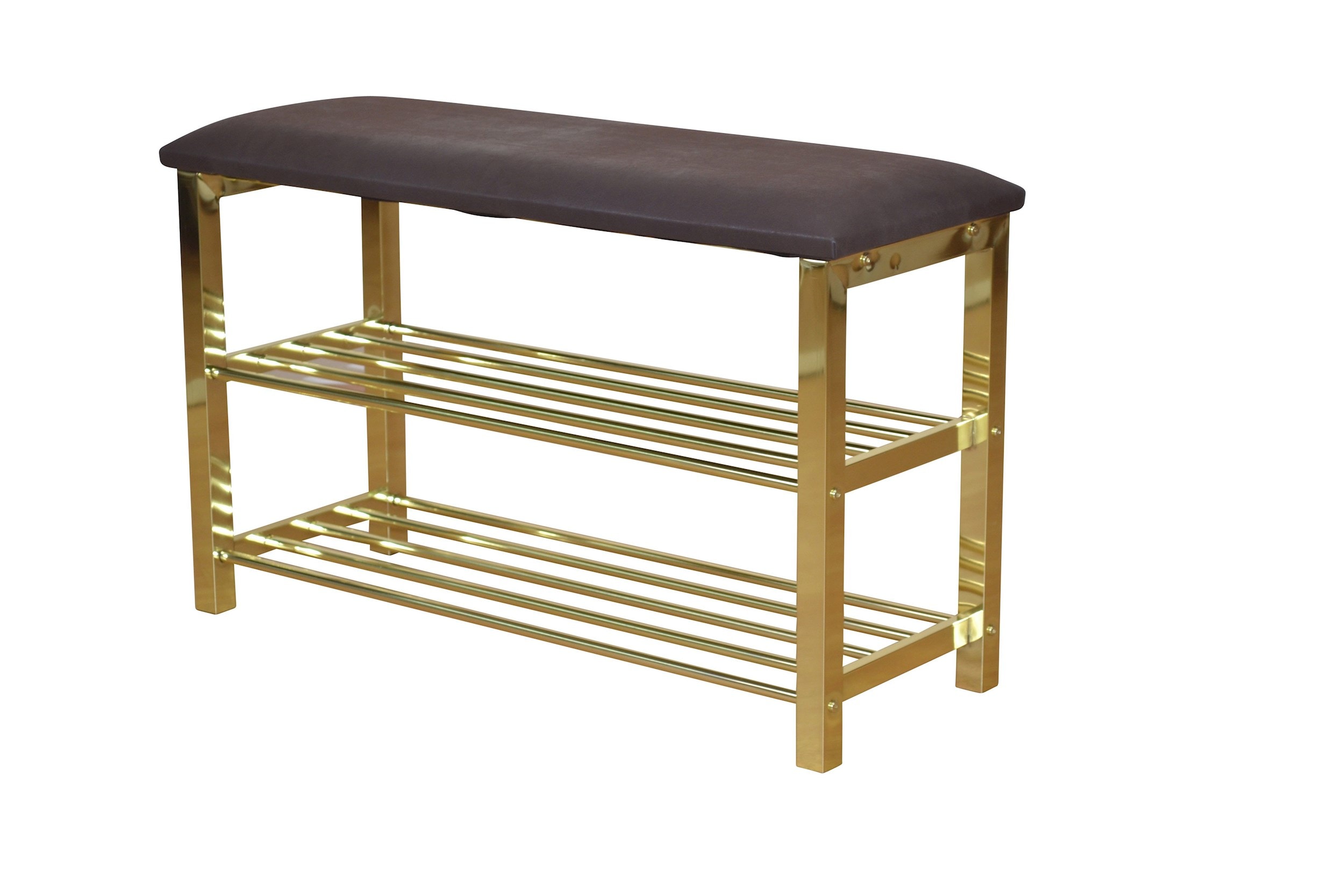 Chaise rembourrée structure acier 67x64x87 beige / marron ELLA #100 Chaise rembourrée structure acier 67x64x87 beige / marron ELLA #100