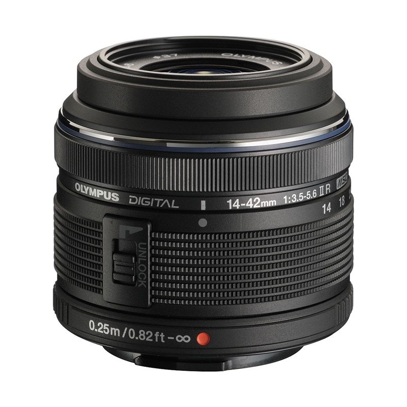 OLYMPUS Objectif M.ZUIKO 1442 mm f/3.55.6 II R Noir GARANTI 2 ANS OLYMPUS Pas Cher