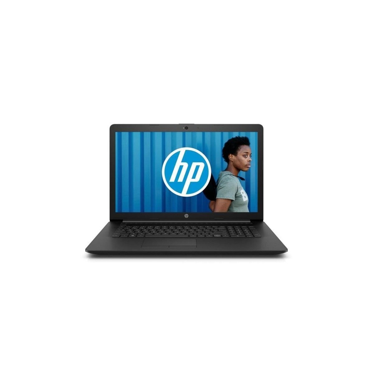 HP Laptop 17-cn2001sf PC Portable 17.3 FHD (Intel Core i3-1215U, RAM 8 Go,  SSD 512 Go, AZERTY, Windows 11 Famille) Argent naturel
