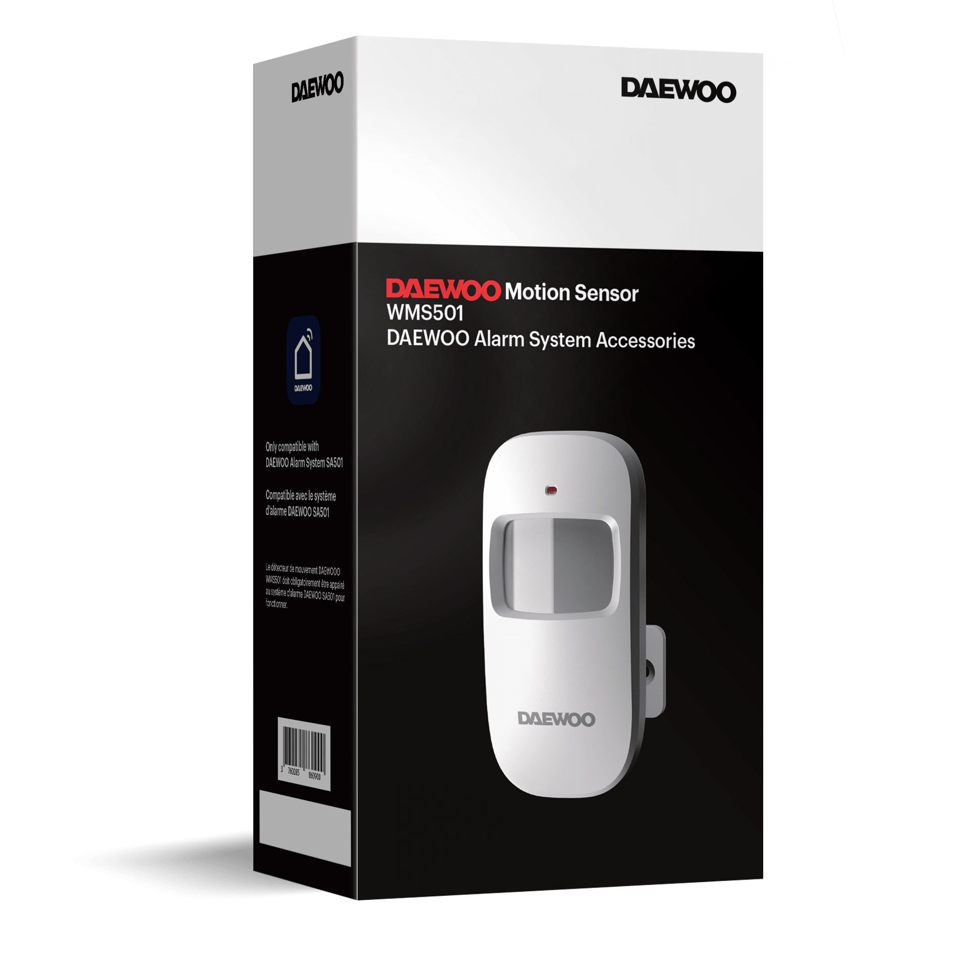 Daewoo détecteur de mouvement sans fil wms501 pour alarme daewoo