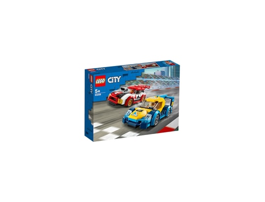 Lego City les voitures de Course Jouet de construction enfant 5 ans 60256