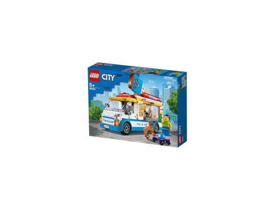 LEGO® City 60253 Le camion de la marchande de glaces, Kit de