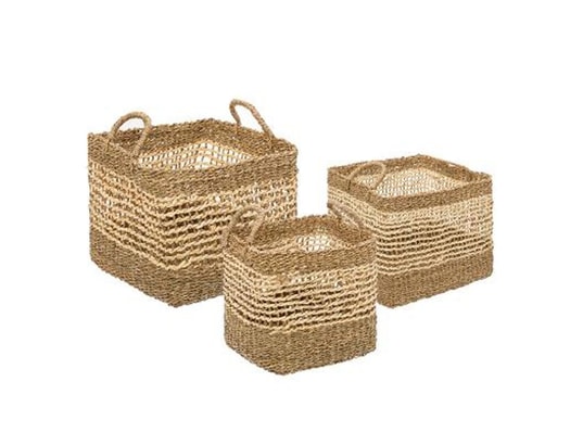 Panier De Rangement En Jute Atmosphera Loft - H 30 Cm - Style Vintage
