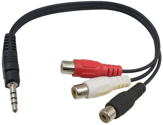 EMK-Câble Audio Coaxial Numérique RCA vers RCA Mâle, Stéréo, Hifi,  Subwoofer, DVD, TV, Haut-Parleur