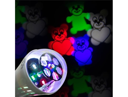 Ampoule LED E27 projection motifs oursons Eclairage enfants