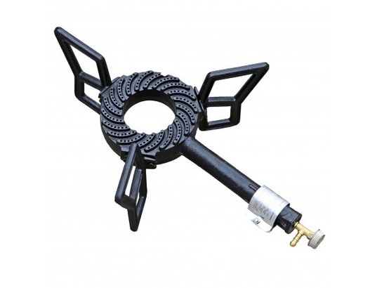 Réchaud à Gaz Sonaerma En Fonte Moulée 5500W - Tripatte Butane/Propane - Norme CE Fabriqué En France