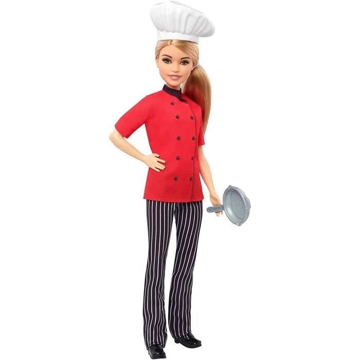 Cuisine Barbie  Cuisine de poupée avec four, cuisinière + réfrigérateur 