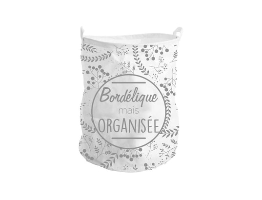 Panier à linge escala - 3 bacs - l. 44 x h. 126 cm - blanc - Conforama