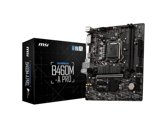 Msi b460m a pro не запускается