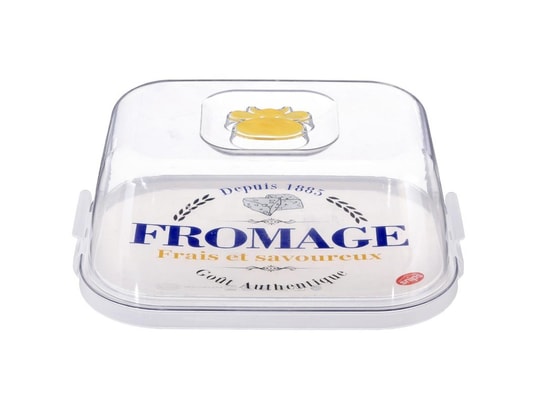 Boîte à fromage farm 27cm transparente SECRET DE GOURMET Pas Cher 