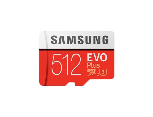 Samsung evo plus microsd class 10 512 go - carte memoire micro sd class 10  de 512 go SAMSUNG Pas Cher 