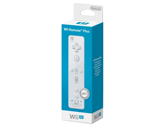 Manette Wii U NINTENDO Télécommande Wii U Plus Blanche Pas Cher 