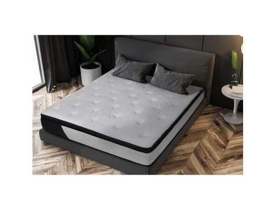 Matelas 160x200 cm - ressorts ensachées - 25 cm - ferme - dreamair