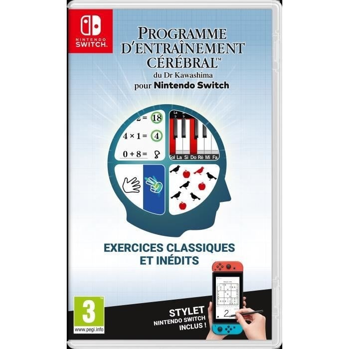 Programme D Entraînement Cérébral Du Dr Kawashima Programme d'entrainement cérébral du dr kawashima pour nintendo switch