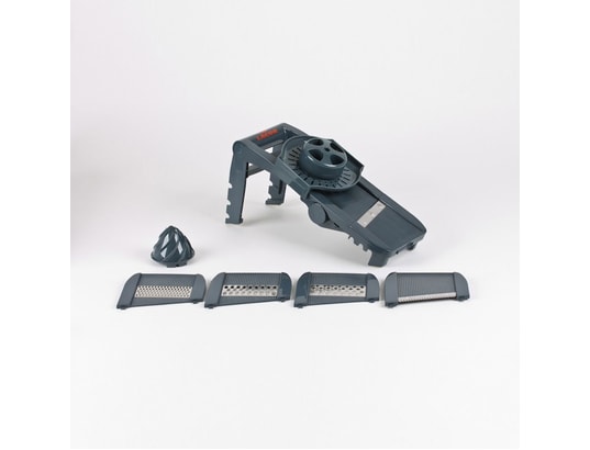 Lacor 60332 - Mandoline de luxe. Comprend 5 lames en acier inoxydable