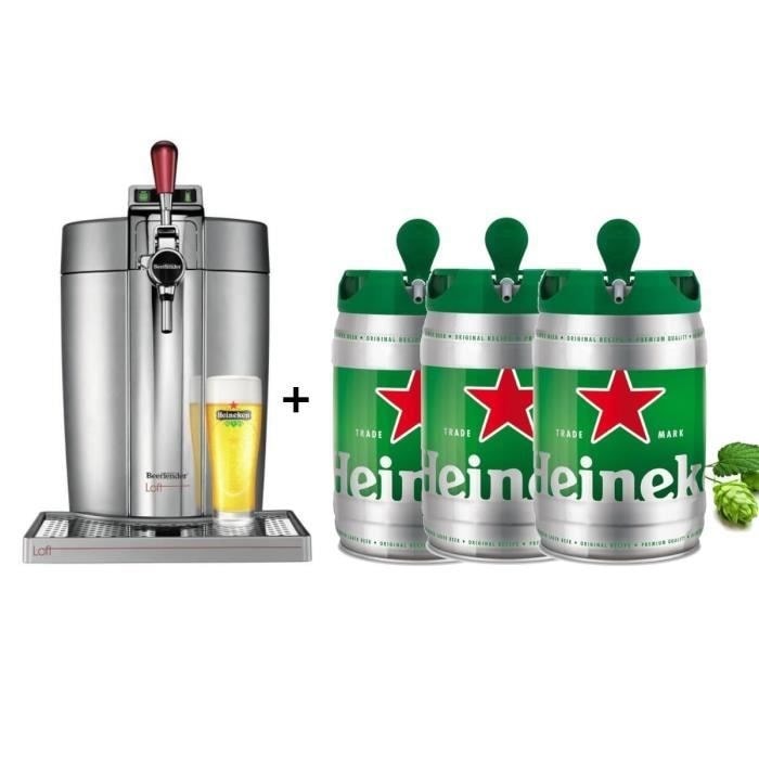 Machine a Biere - Tireuse KRUPS Beertender - Compatible fûts 5L