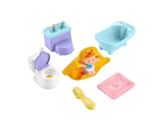 Fisher Price Little People Babies L Heure Du Bain Et Du Pot Gkp66 Figurine Pour Bebe De 18 Mois A 5 Ans Fisher Price Ma 67ca310fish H7k7y Pas Cher Ubaldi Com