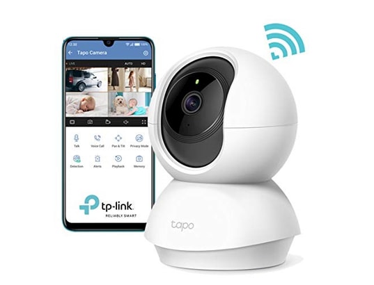 Tp Link Camera Surveillance Wifi Tapo Camera Ip 1080p Sans Fil Avec Vision Nocturne Detection De Mouvement Camera Bebe Avec Audio Bidirectionnel Pan Tilt Tapo C0 Tp Link Ma 28ca424tp L D5d7r Pas Cher Ubaldi Com