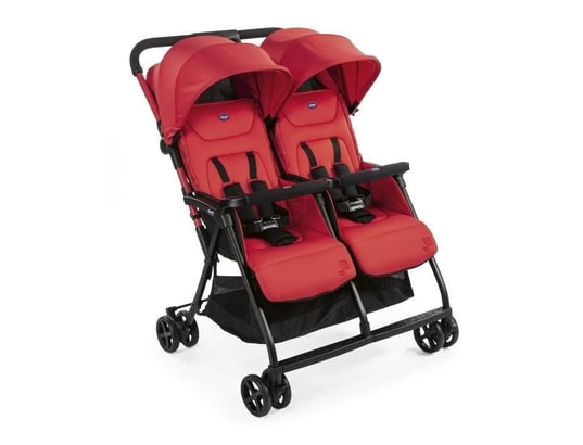 Chicco poussette double ohlala' twin paprika CHICCO Pas Cher 