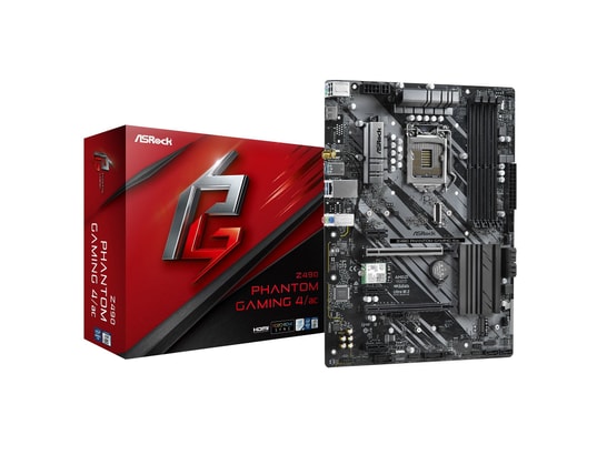 Asrock z490 phantom gaming 4/ac ASROCK Pas Cher - UBALDI.com