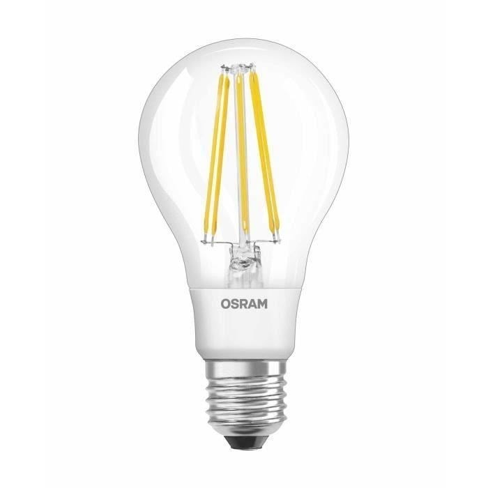 Osramampoule led filament standard e27 ø6,7cm 2700k 11w = 95w 1420