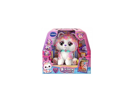 Peluche sonore chien rose BARBIE MATTEL