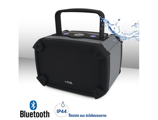 Enceinte Bluetooth Ltc Freesound 20 – Étanche IP44 – Stéréo – Rechargeable – Neuf