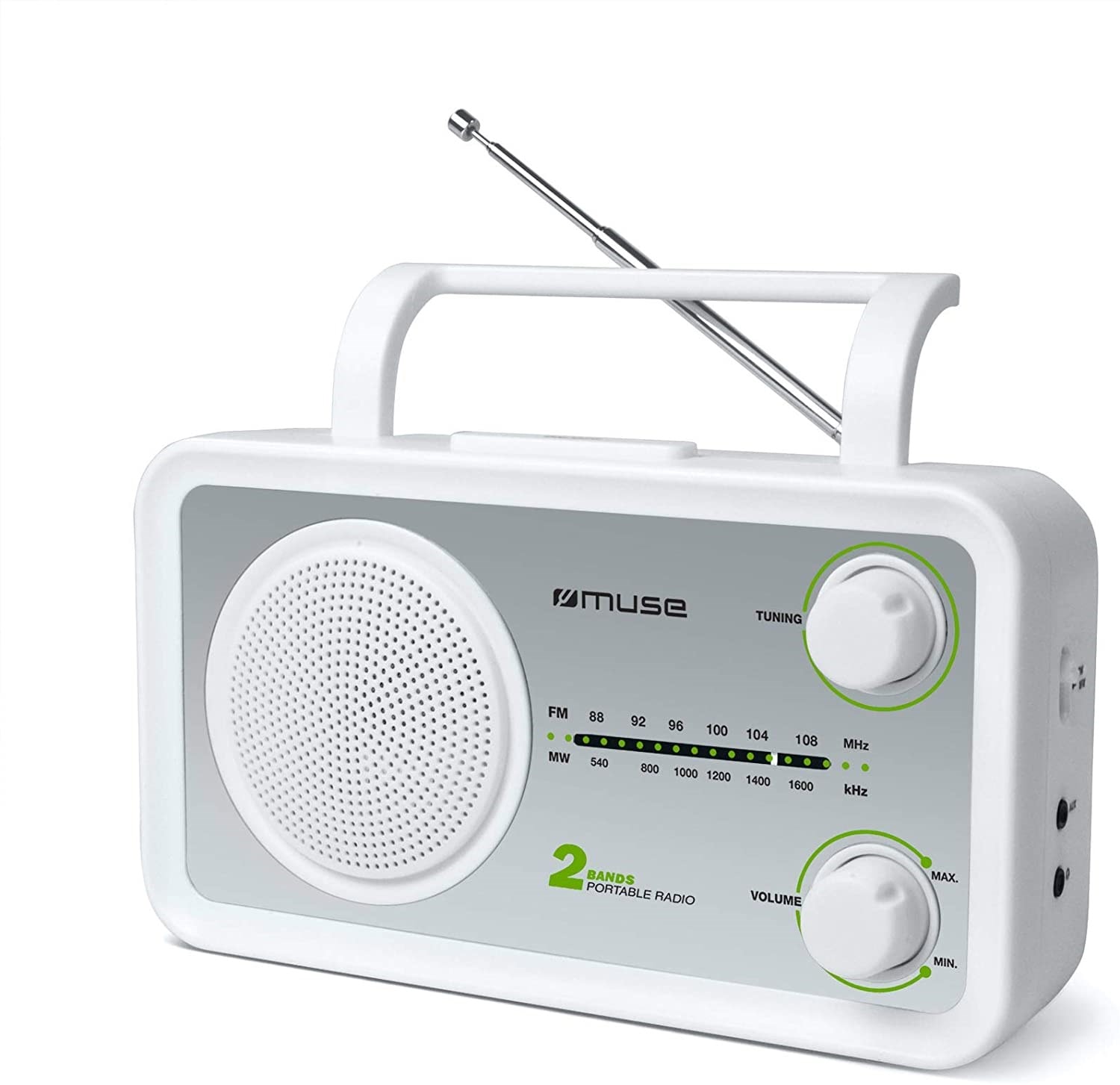 Muse m-06 ds radio de cuisine (fm, ondes moyennes mw) fonctionne