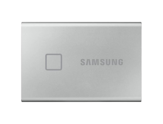 Samsung ssd externe t7 touch usb type c coloris argent 500 go