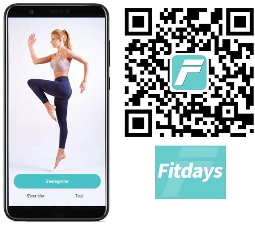 Fitdays Connect Bambou, the rechargeable scale for Fitdays Connect