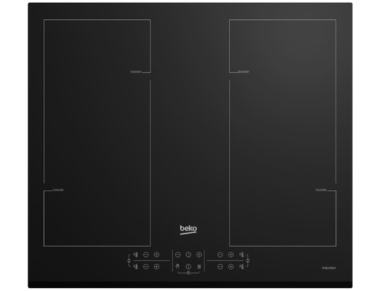 Beko HII63400MT Table de cuisson à induction Noir - 3 foyers