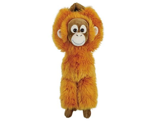 Porte-clés Singe Orang-outan En Peluche - Animal En Tissu 18cm - Cadeau Mignon