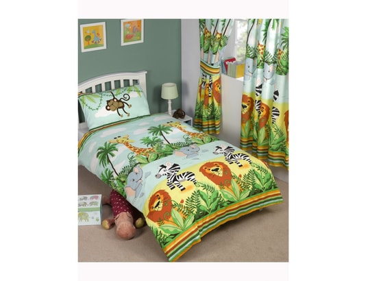 Parure De Lit Animaux De La Jungle Pour Lit 70x140 Cm Tbd Ma 15ca313paru Ss2ce Pas Cher Ubaldi Com