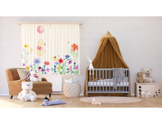 Rideaux Disney Winnie L Ourson 2 Pieces 90 Cm X 160 Cm Ag Design Ma 13ca476ride 4y5cd Pas Cher Ubaldi Com