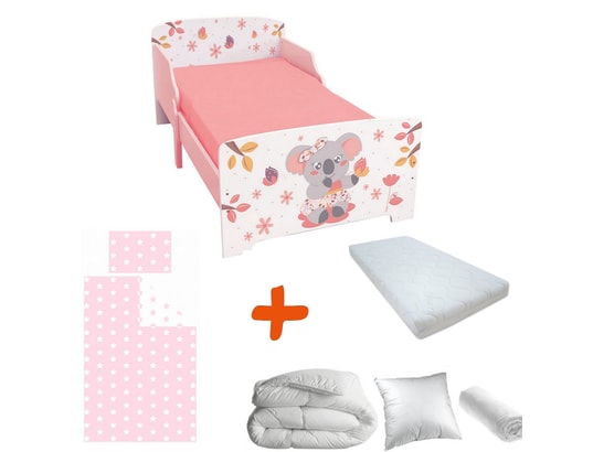 Pack Complet Premium Lit Enfant Koala Lit Matelas Parure Couette Oreiller Bebe Gavroche Ma 80ca187pack G9y86 Pas Cher Ubaldi Com