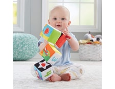 Cubes douceur amusants avec faces colorées pour bébé FISHER PRICE MA-67CA387CUBE-1CL9F Cubes douceur amusants avec faces colorées pour bébé FISHER PRICE MA-67CA387CUBE-1CL9F