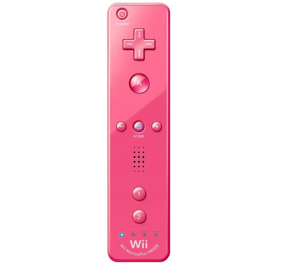 Manette Wii U NINTENDO Télécommande Wii U Plus Rose Pas Cher
