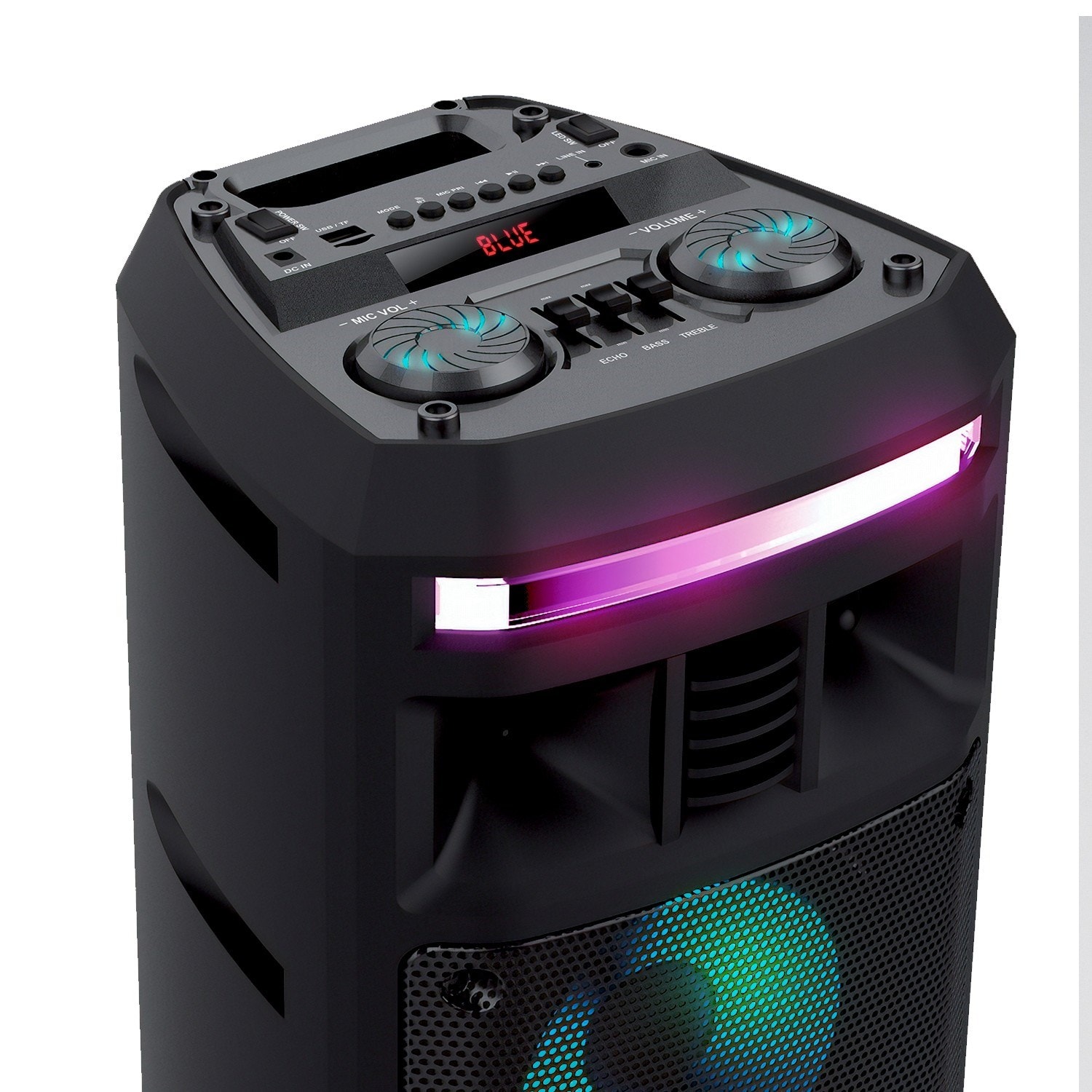 Enceinte Autonome Sono Dj Pickering Fx W Usb Sd Bluetooth Radio Fm X Boomers Cm