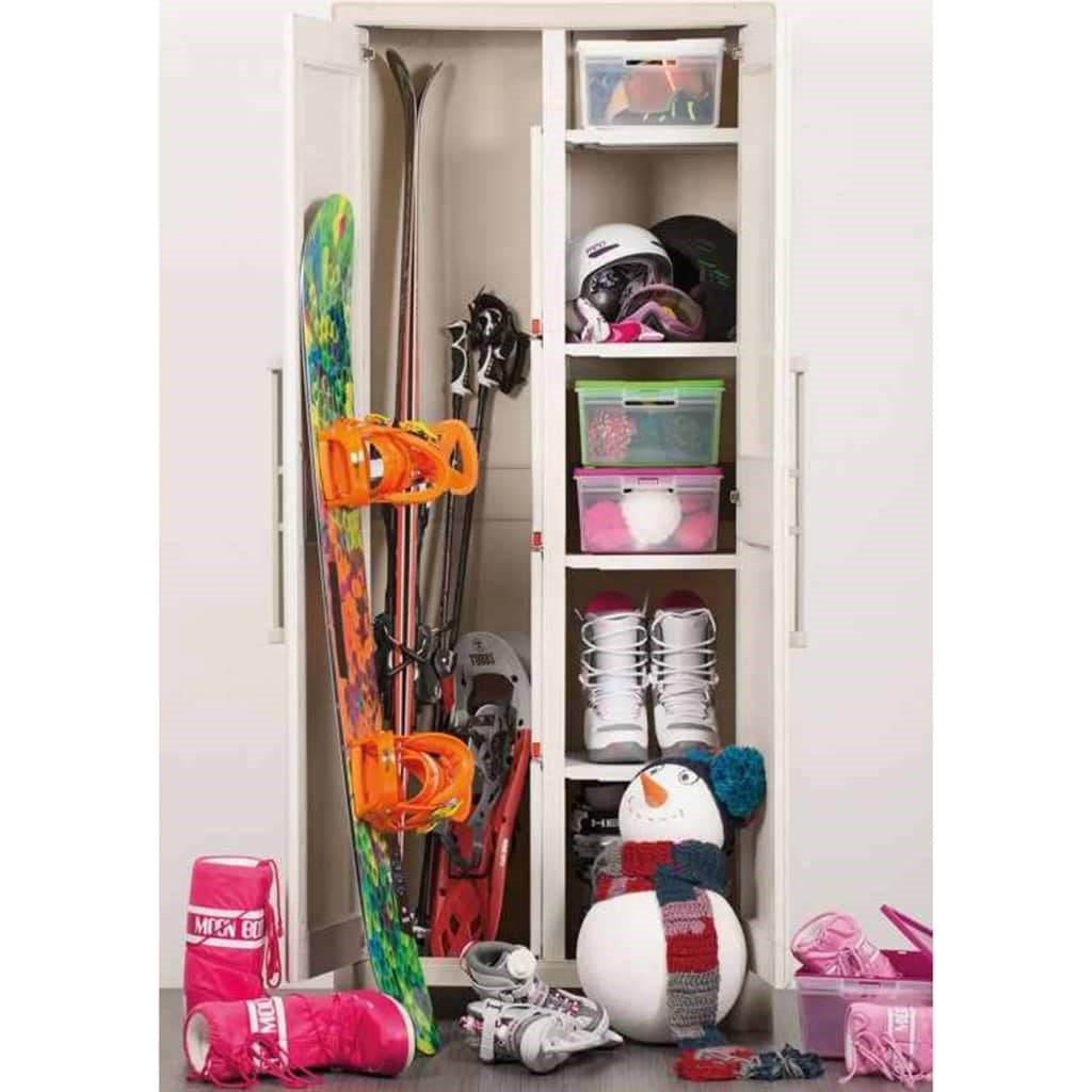 Keter armoire de rangement polyvalente gulliver 182 cm KETER Pas Cher
