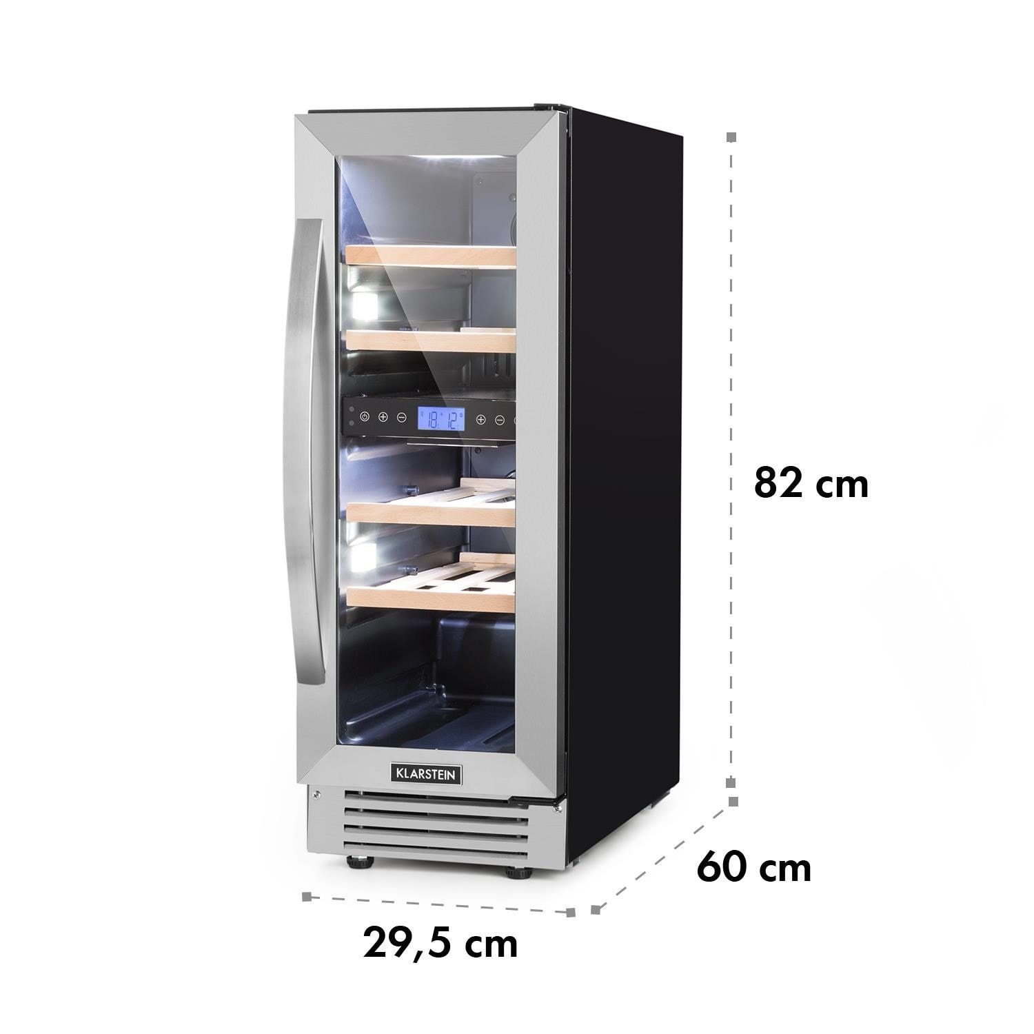 Klarstein vinovilla duo17 cave à vins réfrigérée 53 litres 17