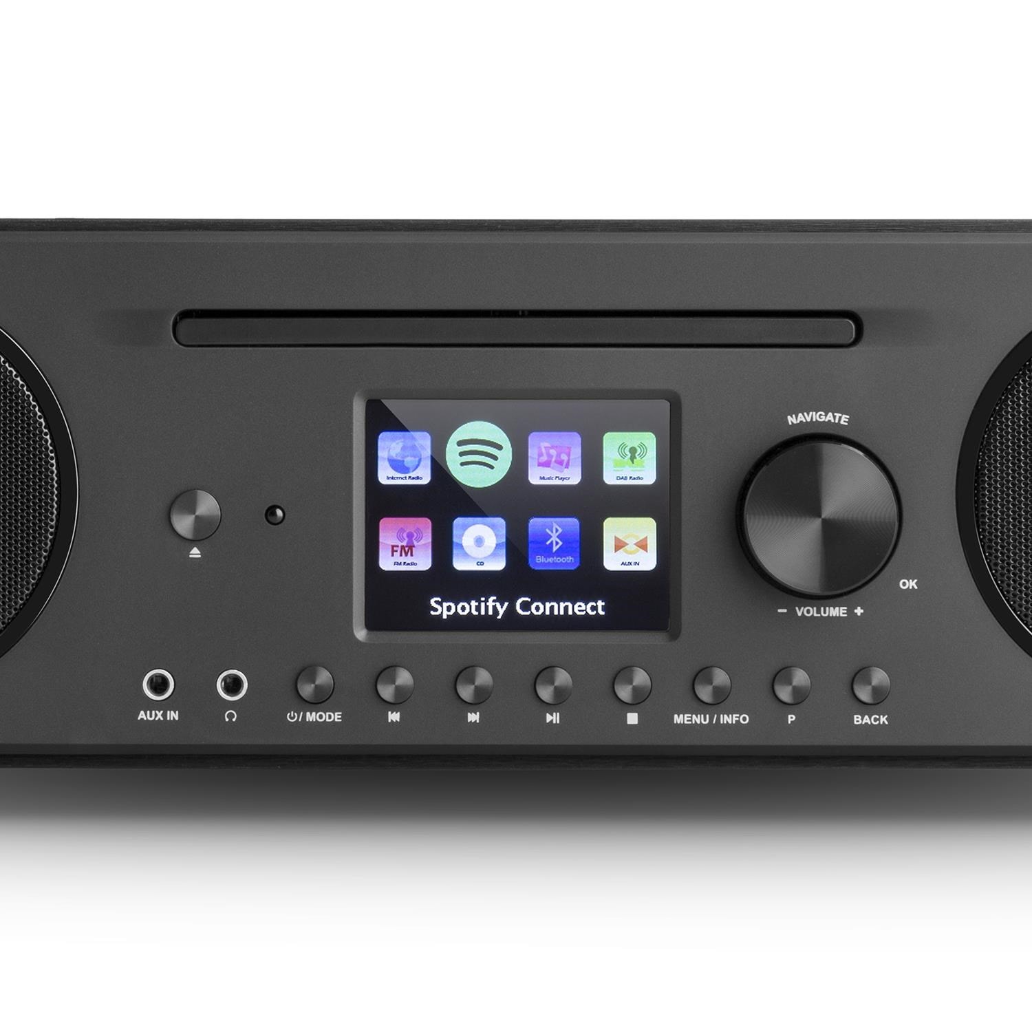 Auna radio connect cd radio media player spotify